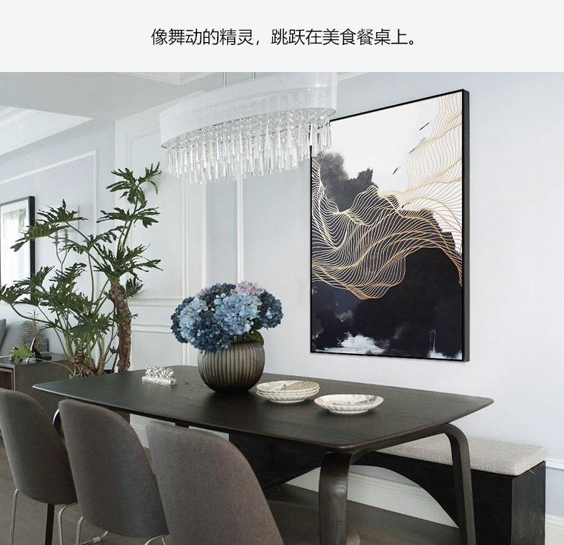 現(xiàn)代抽象裝飾畫 唯美風景玄關(guān)走廊客廳掛畫 辦公室晶瓷畫 純手繪油畫 風起云涌