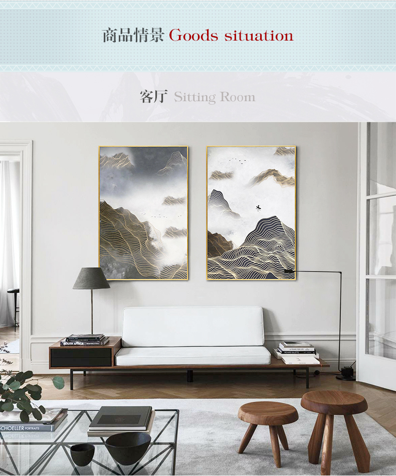 現(xiàn)代抽象裝飾畫 唯美風景玄關(guān)走廊客廳掛畫 辦公室晶瓷畫 純手繪油畫 風起云涌