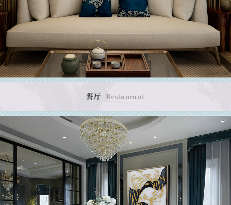 輕奢玄關(guān)裝飾畫 實物畫 餐廳壁畫 客廳組合掛畫 墻畫 遨游