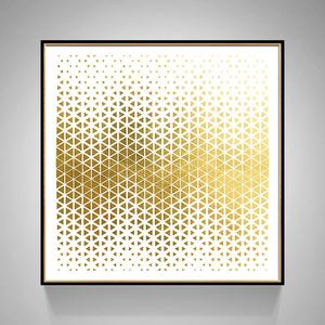 現(xiàn)代簡(jiǎn)約客廳裝飾畫(huà) 抽象風(fēng)格臥室床頭掛畫(huà)  晶瓷畫(huà) 金色年華