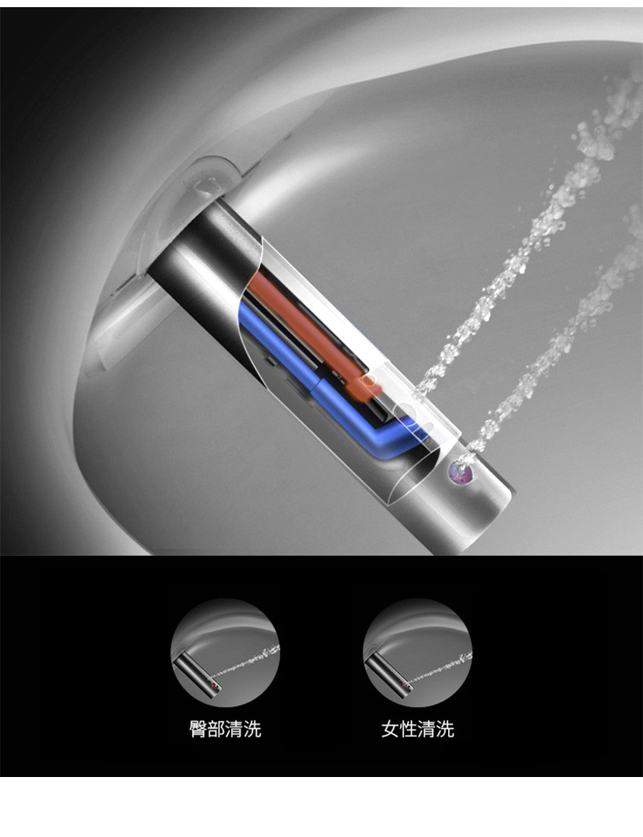 家用衛(wèi)生間智能陶瓷坐便器 即熱式感應(yīng)馬桶 一體式座便節(jié)水防臭馬桶ZC77