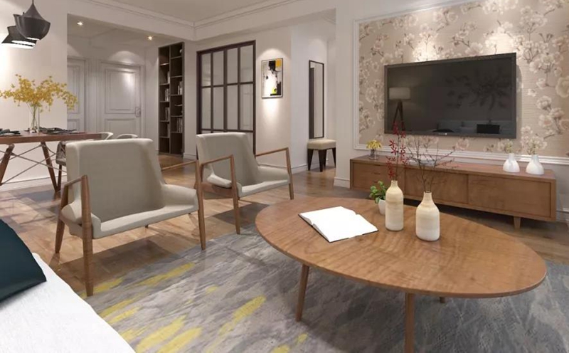 中南望京,輕奢風格