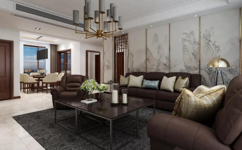 新中式裝修風格,楓丹名邸