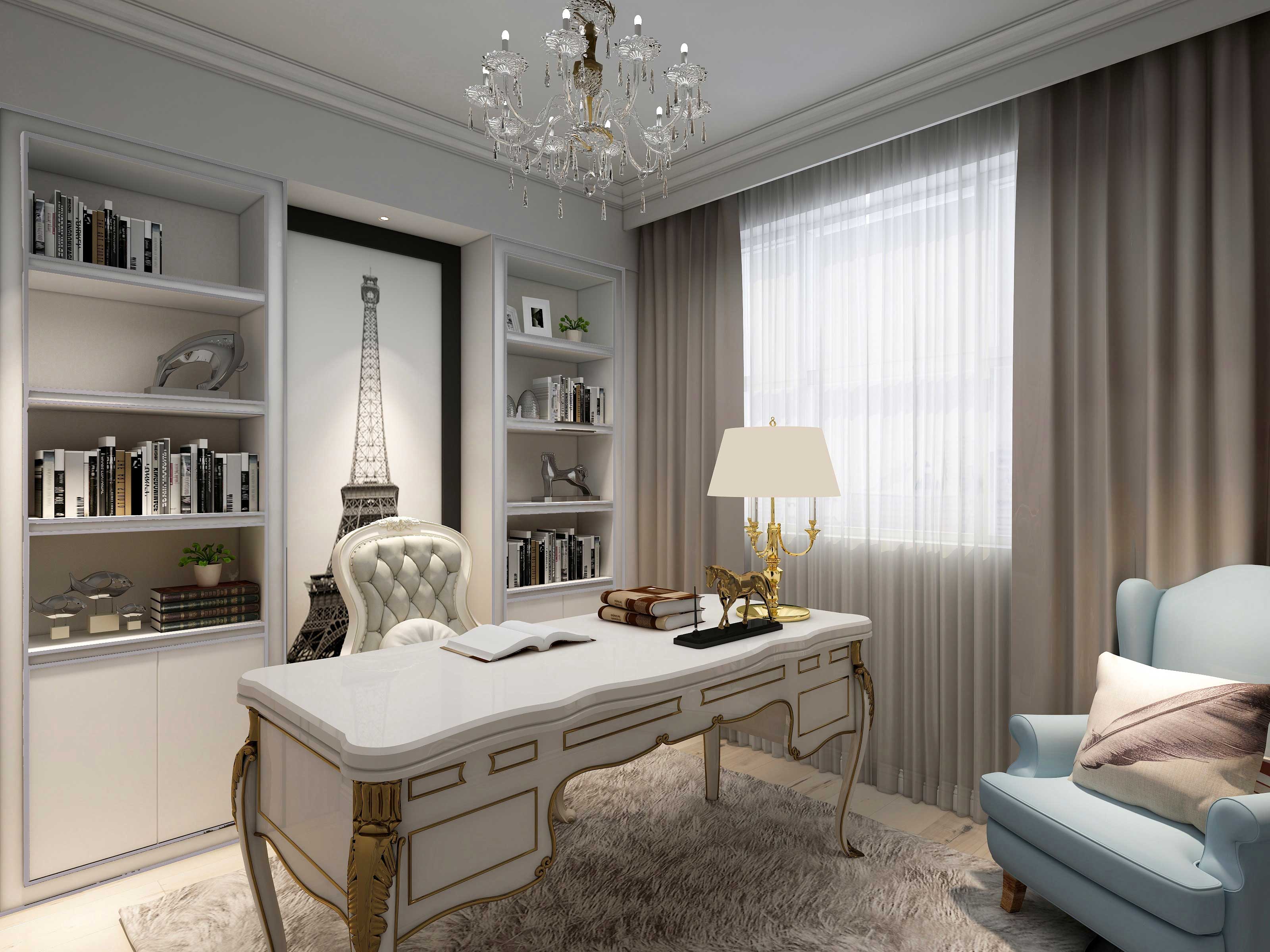 遼陽裝飾公司 簡歐式別墅裝修效果圖賞析