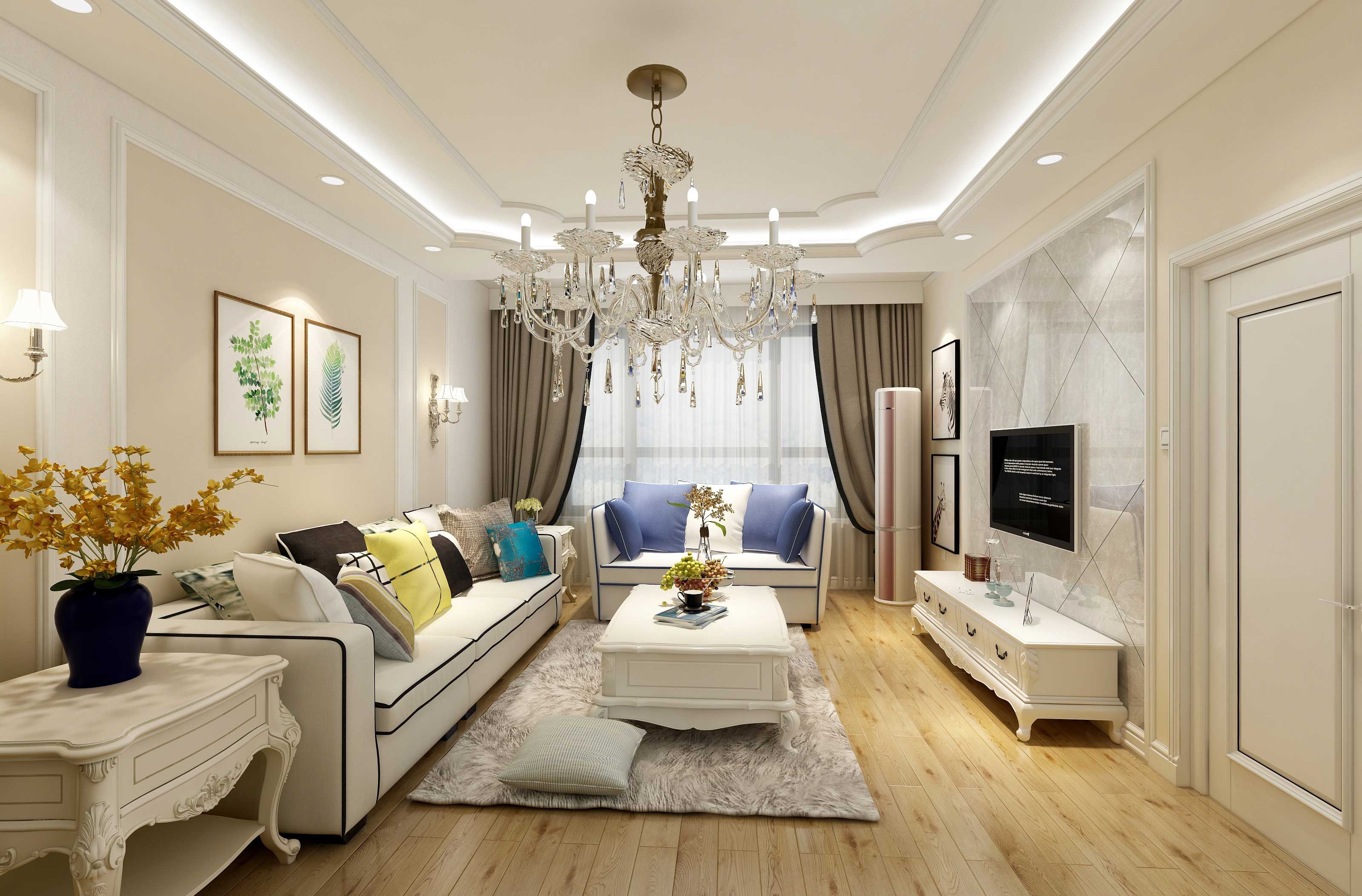 遼陽裝飾公司 簡歐式別墅裝修效果圖賞析