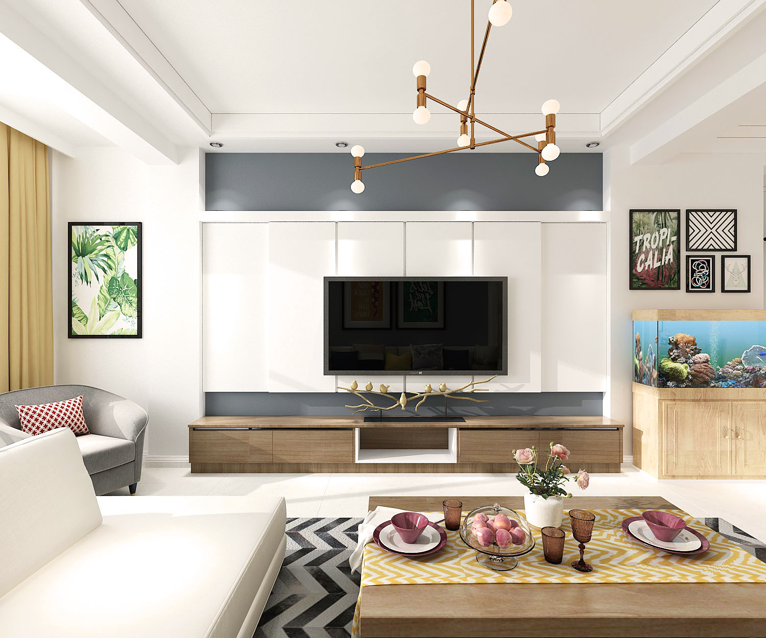 遼陽裝修公司 簡(jiǎn)約家裝案例賞析