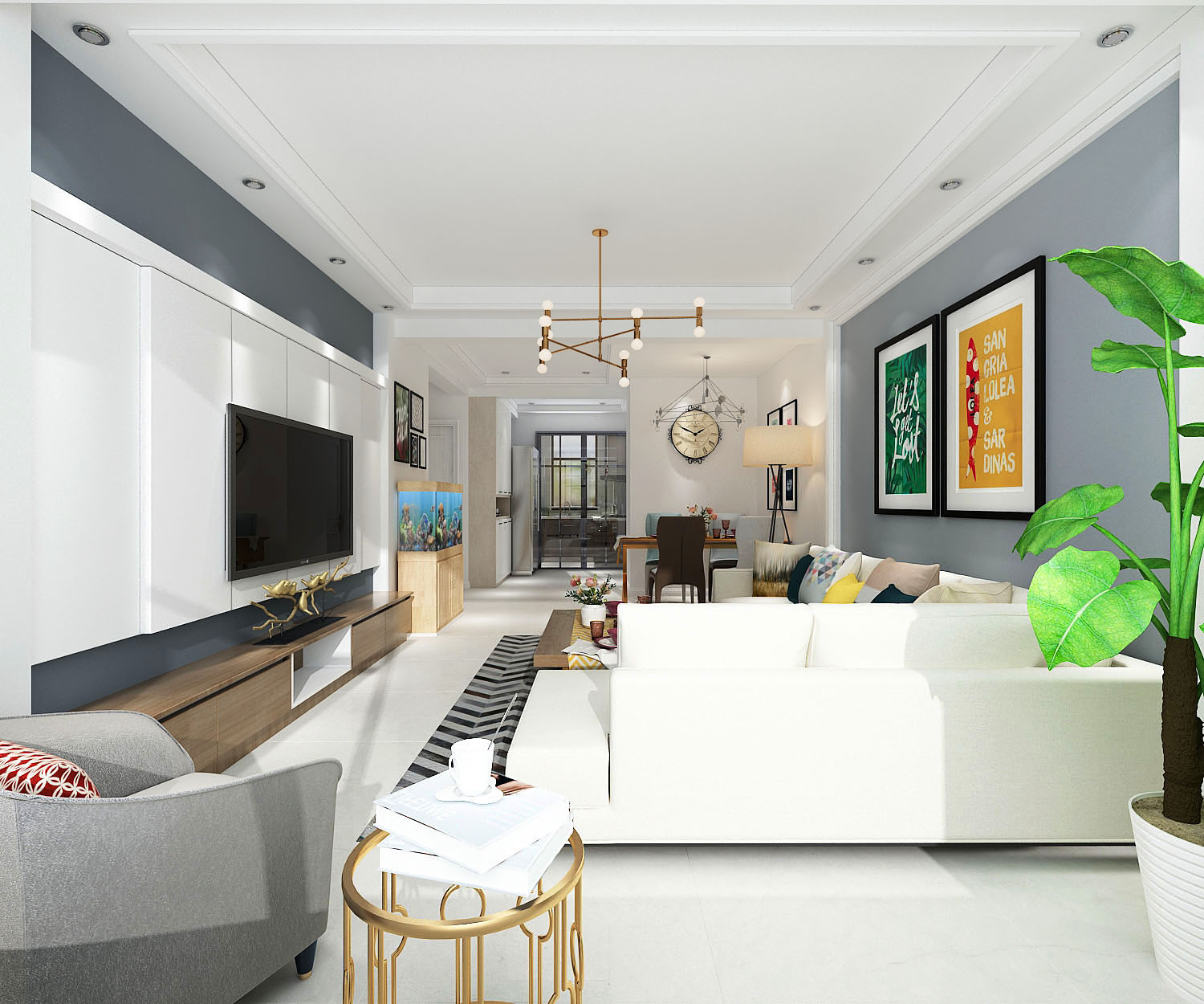 遼陽裝修公司 簡(jiǎn)約家裝案例賞析