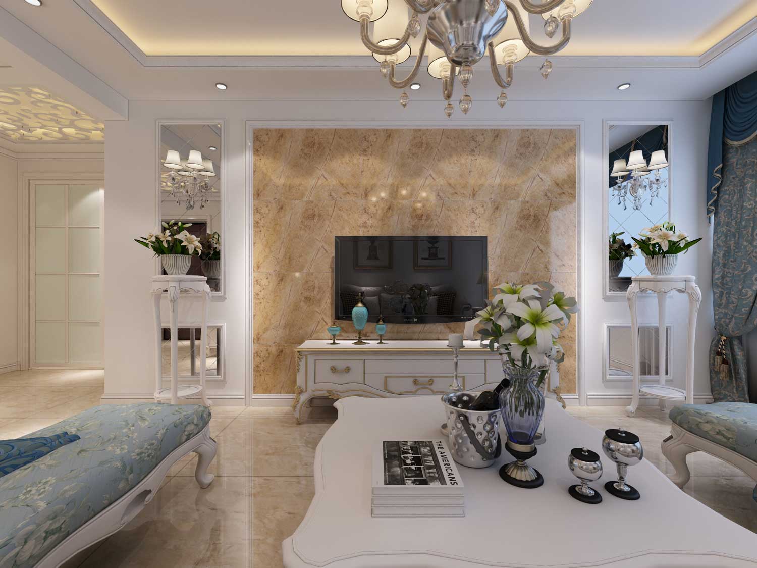 遼陽裝修公司簡歐風格裝修案例欣賞 遼陽裝修公司簡歐風格裝修案例欣賞