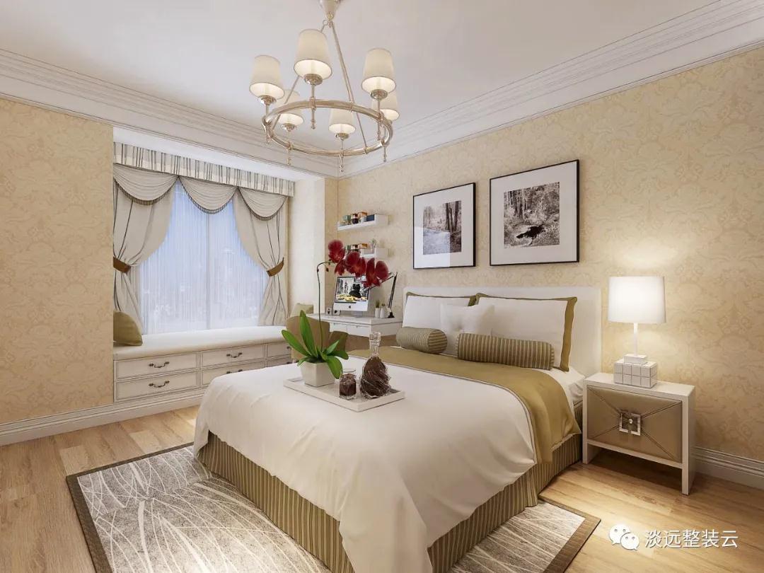 遼陽92平米的簡(jiǎn)歐裝修風(fēng)格案例賞析