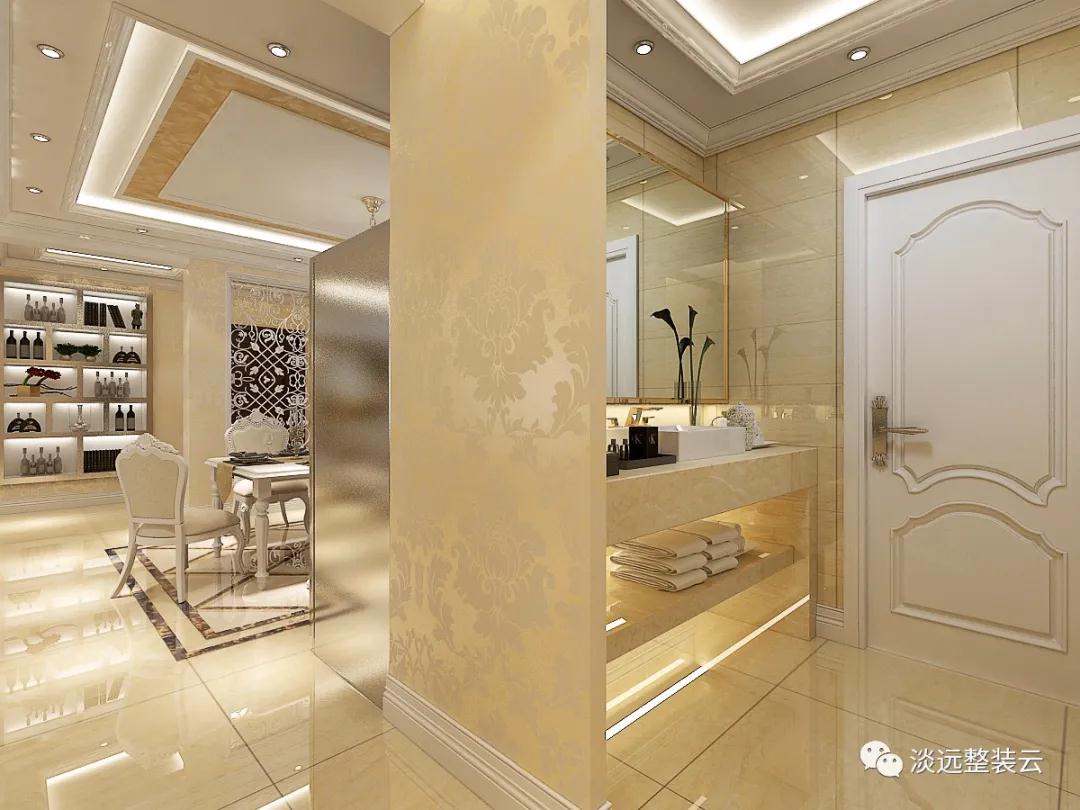 遼陽92平米的簡(jiǎn)歐裝修風(fēng)格案例賞析