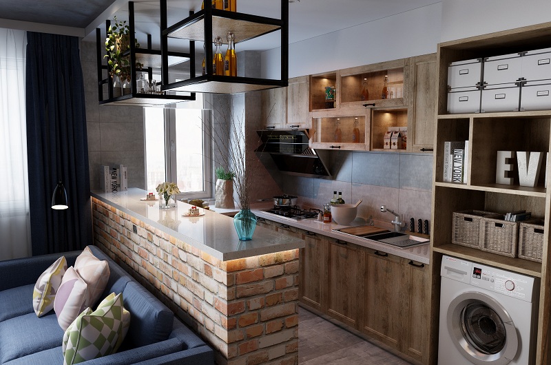 遼陽(yáng)家裝工業(yè)風(fēng)裝修案例賞析