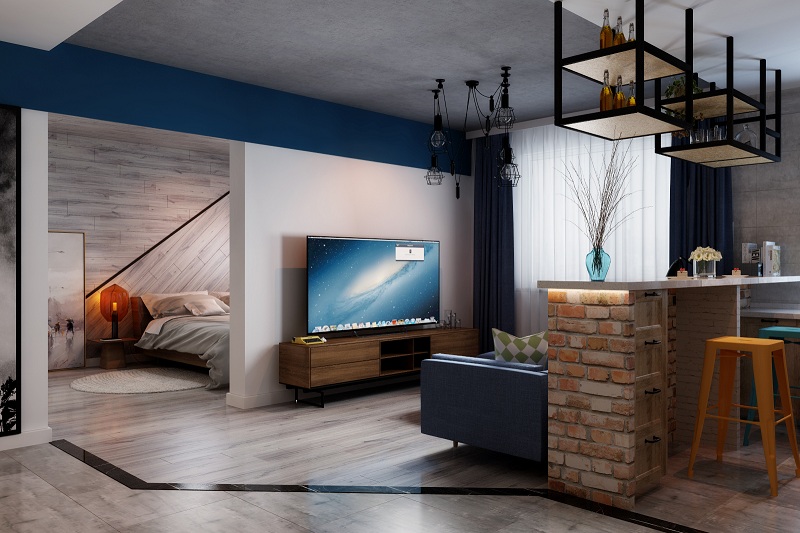 遼陽(yáng)家裝工業(yè)風(fēng)裝修案例賞析