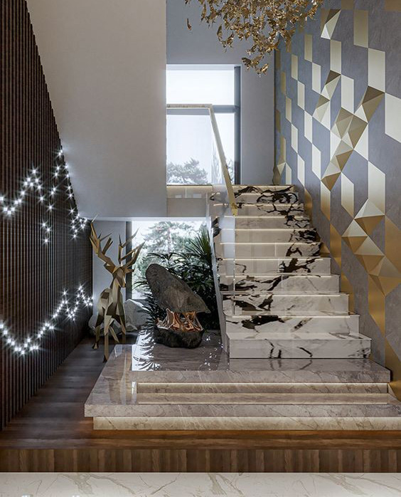 遼陽復(fù)式樓裝修中的樓梯才是重點！