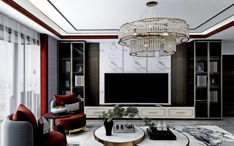 全屋定制，全屋定制超市，星空梵高全屋定制