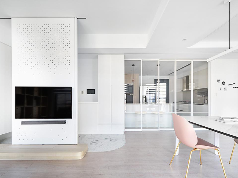 這才是遼陽(yáng)大平層裝修應(yīng)有的空間感！看耗時(shí)一年半裝修的家，大氣極了