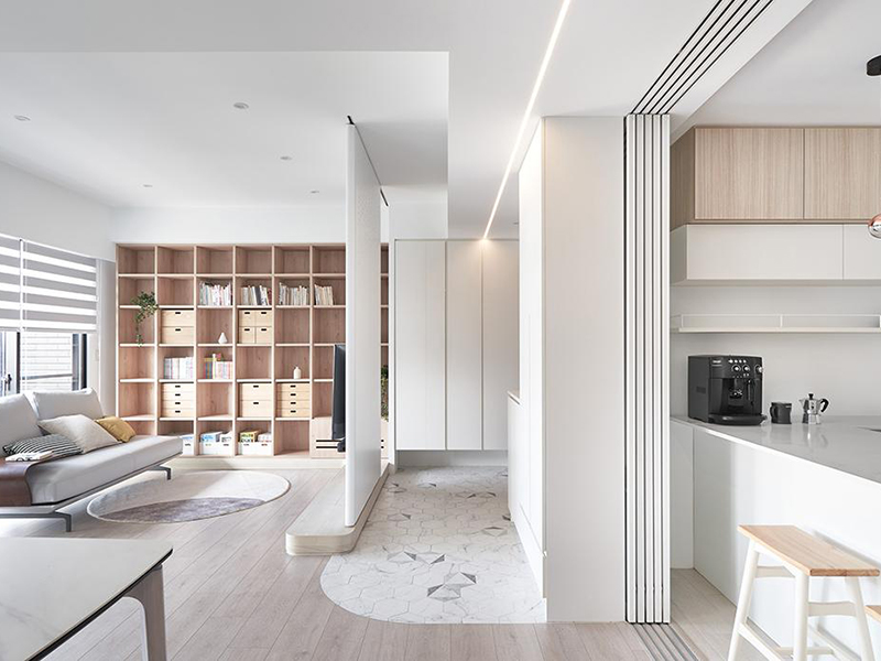 這才是遼陽(yáng)大平層裝修應(yīng)有的空間感！看耗時(shí)一年半裝修的家，大氣極了